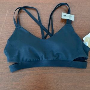 Adidas strappy bra top size S